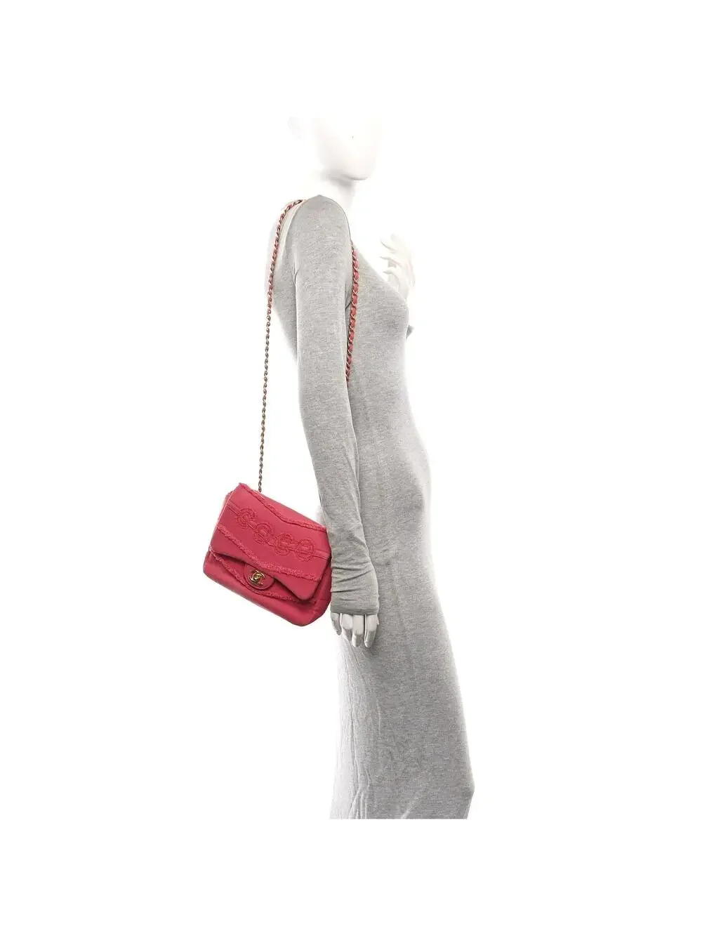 Chanel Denim Coco Flap Pink #323747C18B